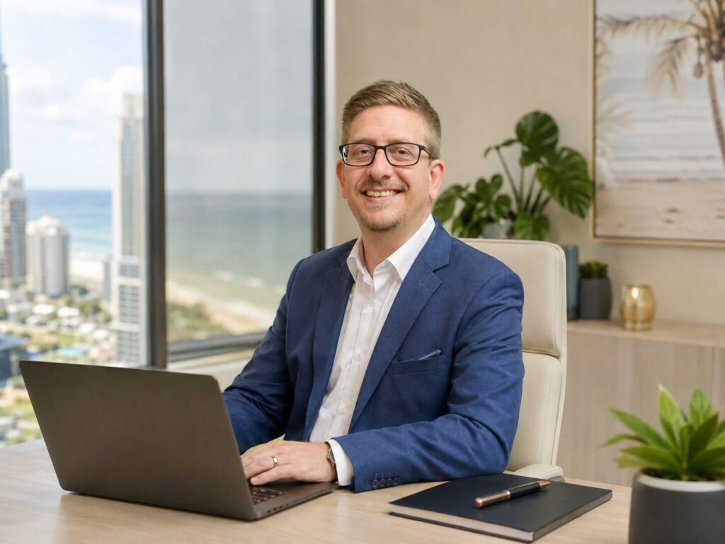 Dave Lang, financial adviser on the Gold Coast, at LOC Wealth